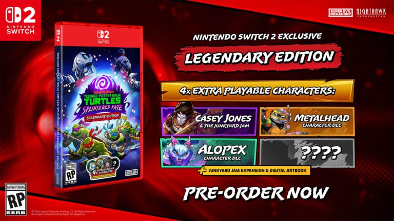 Teenage Mutant Ninja Turtles: Splintered Fate Gets Physical Release and a Mystery DLC Character